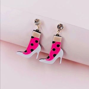 Barbie earrings “themed”